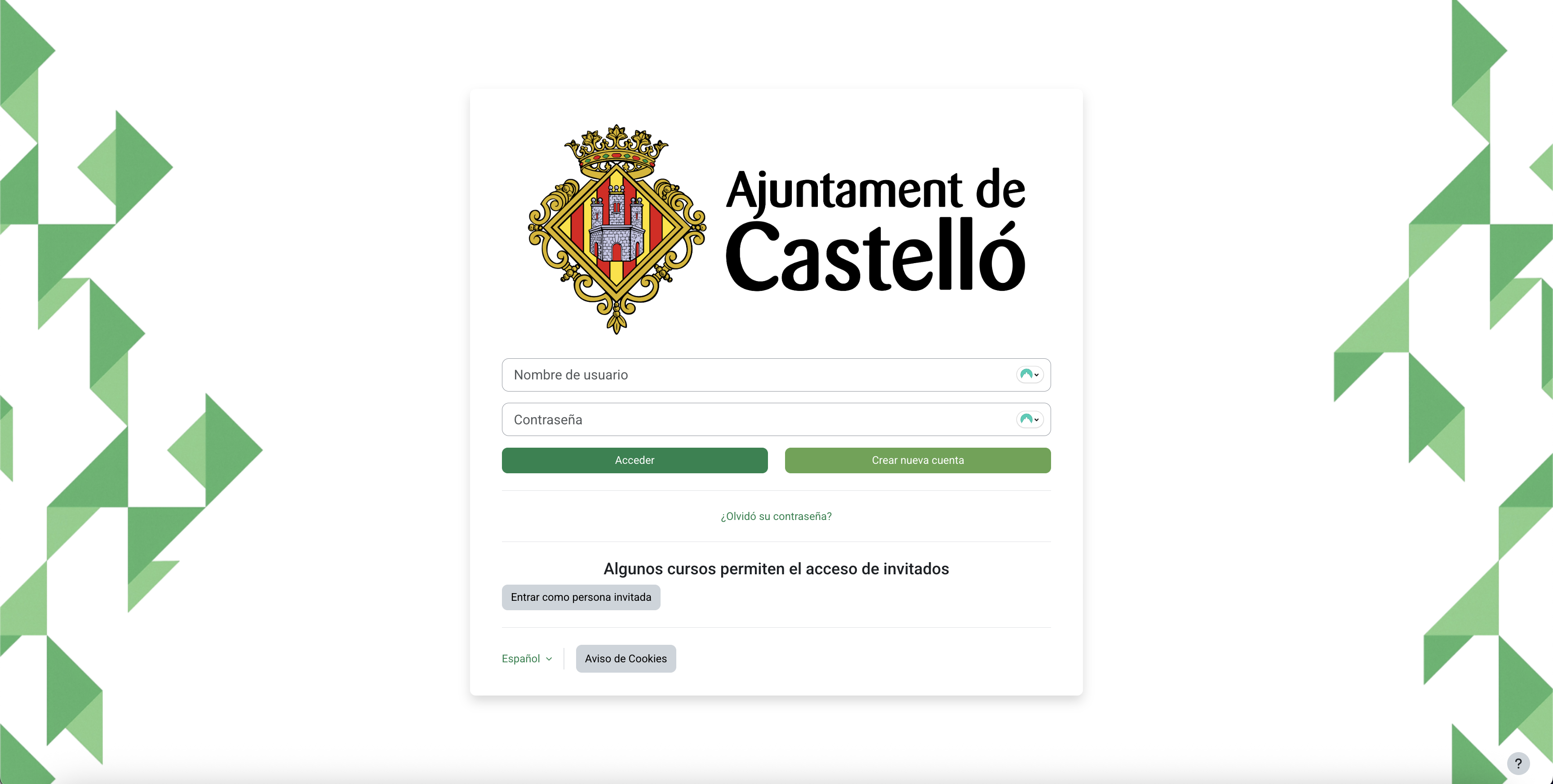 Aula Virtual Castelló Crea, plataforma de formación para el empleo del Ayuntamiento de Castellón